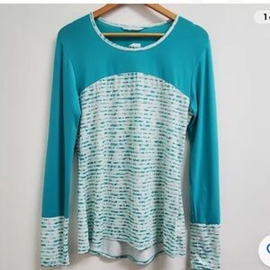 Columbia Shirt Women's Teal Siren Splash II Long Sleeve Top
Bag#3